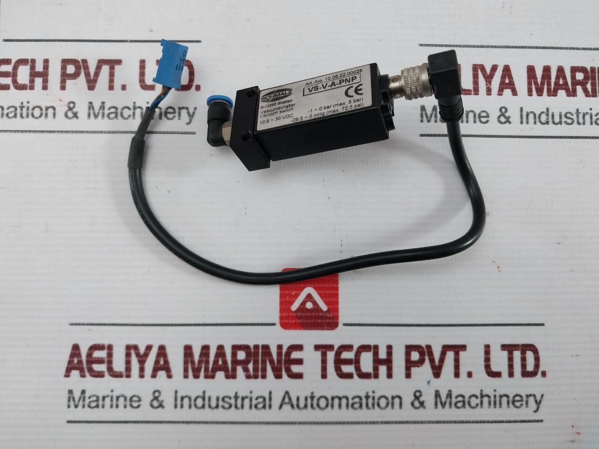 Vs-v-a-pnp 10.8-30 Vdc Schmalz Vacuum Switch