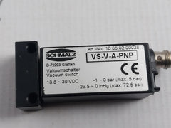 Schmalz Vs-v-a-pnp Vacuum Pressure Limit Switch Kit 10.8-30 Vdc 10060200028