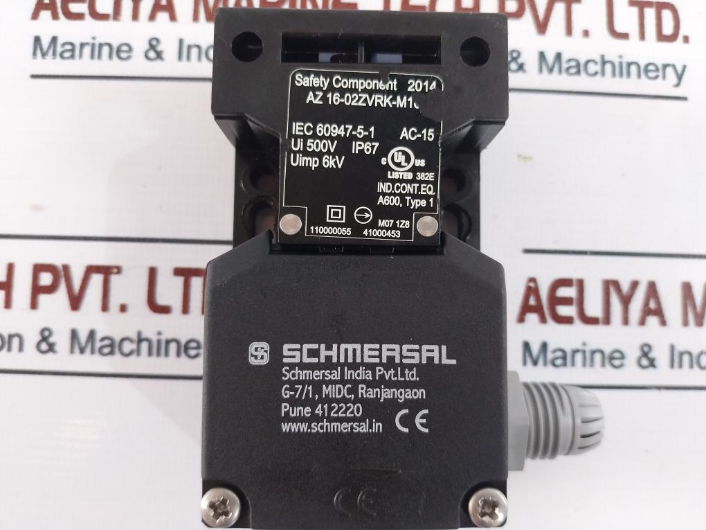 Schmersal Az 16-02Zvrk-m16 Safety Door Switch Ip67