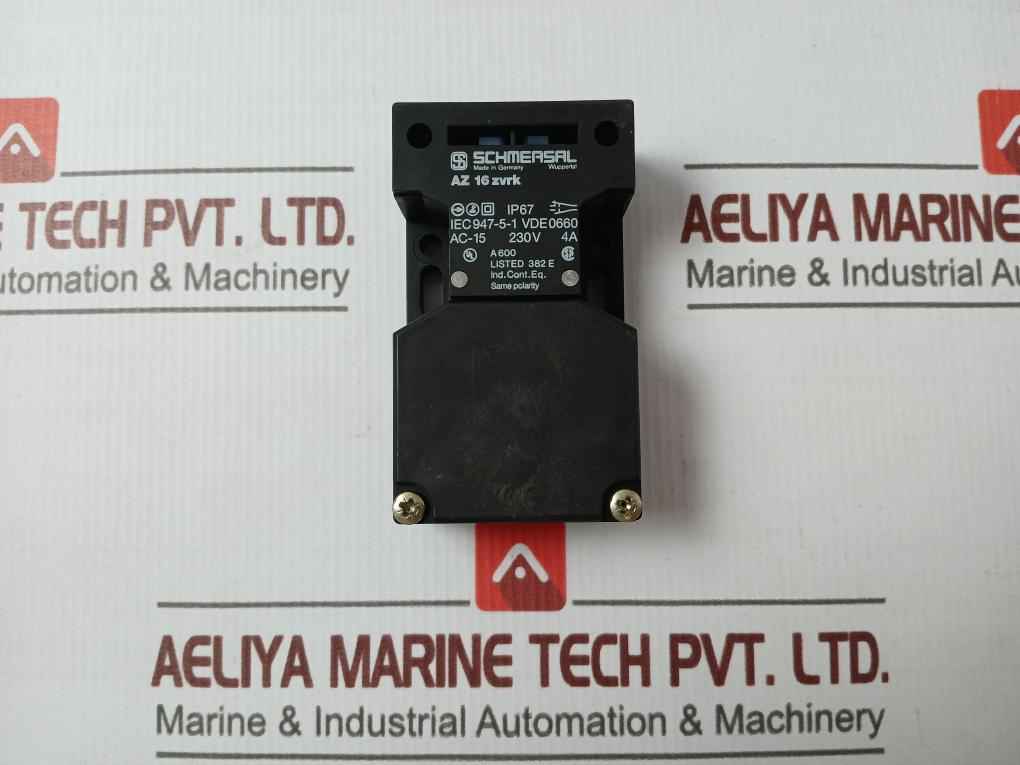 Schmersal Az 16 Zvrk Safety Switch 230V 4A