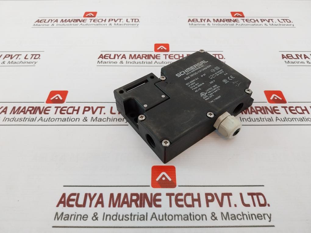 Schmersal Azm 161Cc-12/12Rka-024 Solenoid Interlock Switch Ip67 230V 24Vac/Dc 4A