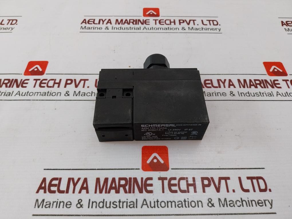Schmersal Azm 170-11Zrka Solenoid Interlock Ip67 250V 24Vac/Dc 40-60Hz