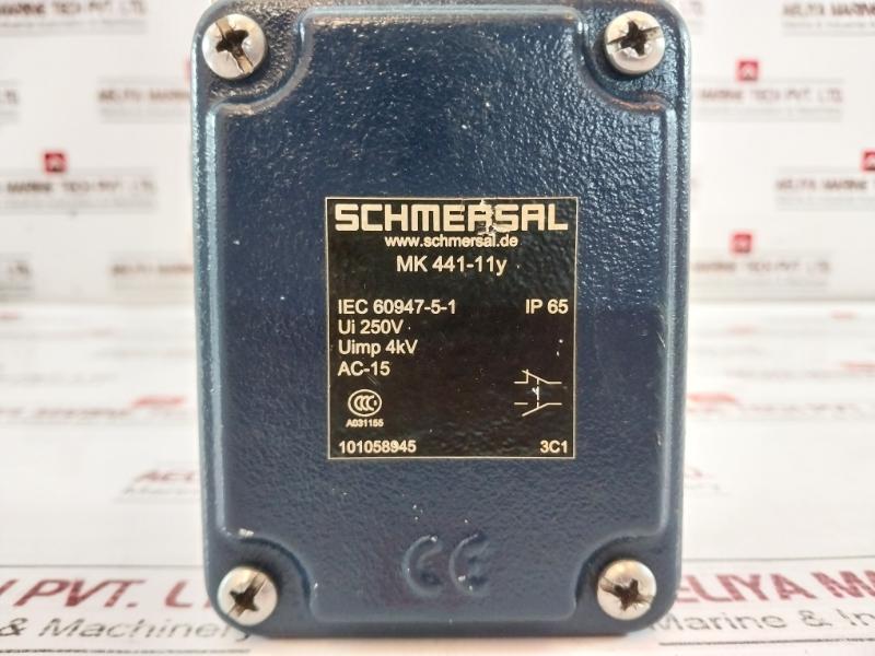 Schmersal Mk 441-11Y Position And Limit Switch 250V Ac-15