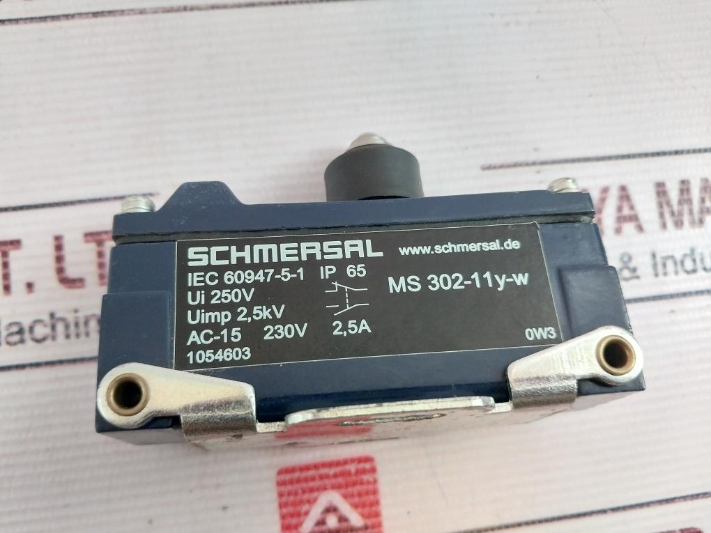 Schmersal Ms 320-11Y-w Limit Switch 250V Ip65