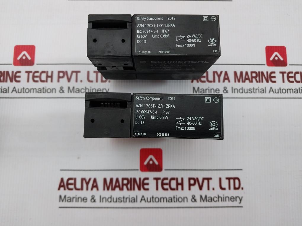 Schmersal Safety Switch Ip67 40-60Hz 24Vac/Dc Part No Azm 170St-12/11Zrka