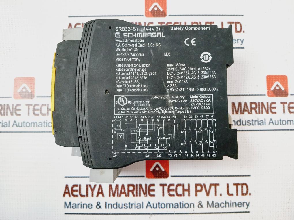 Schmersal Srb324St-24V-(V.3) Safety Relay 24Vdc