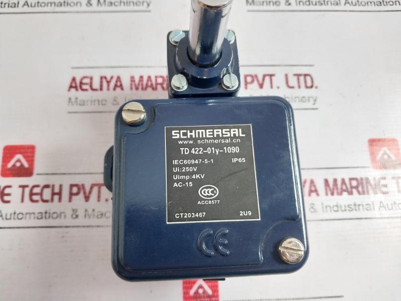 Schmersal Td 422-01Y-1090 Medium Duty Position Switch 250V 4Kv 2U9