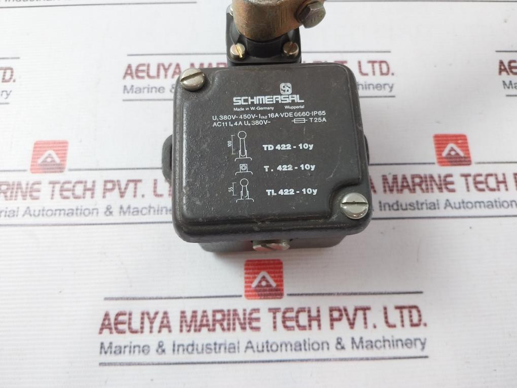 Schmersal Td 422-10Y Limit Switch Without Handle 16A 380V~450V