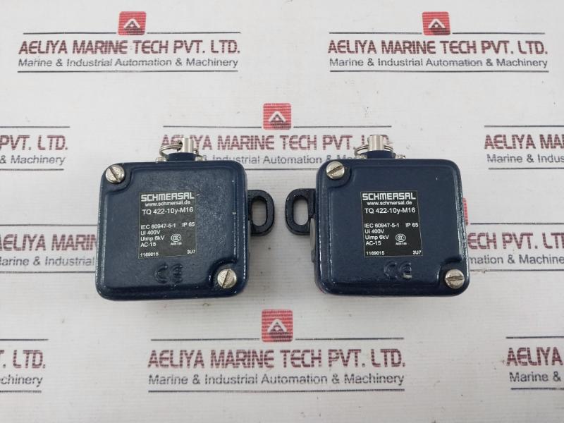 Schmersal Tq 422-10Y-m16 Limit Switch Ip65/Ip67 400V 6Kv Uimp Iec 60947-5-1