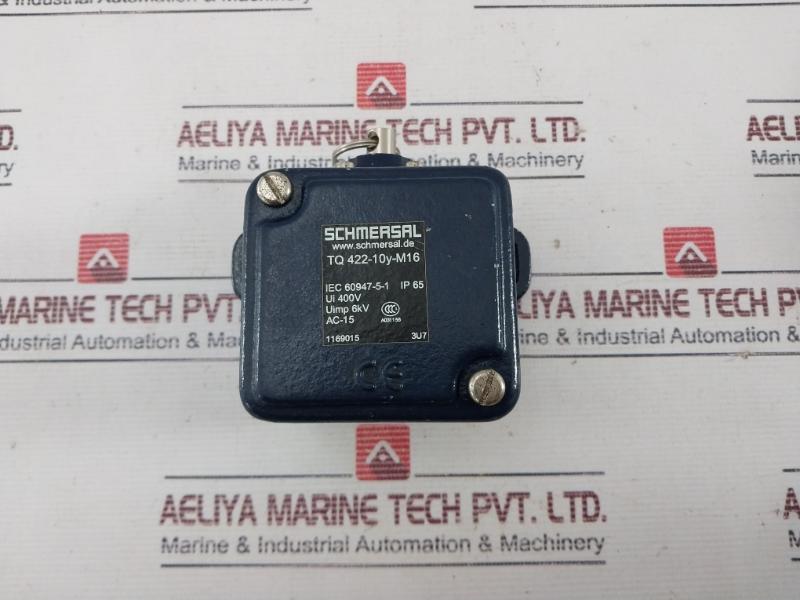 Schmersal Tq 422-10Y-m16 Limit Switch Ip65/Ip67 400V 6Kv Uimp Iec 60947-5-1