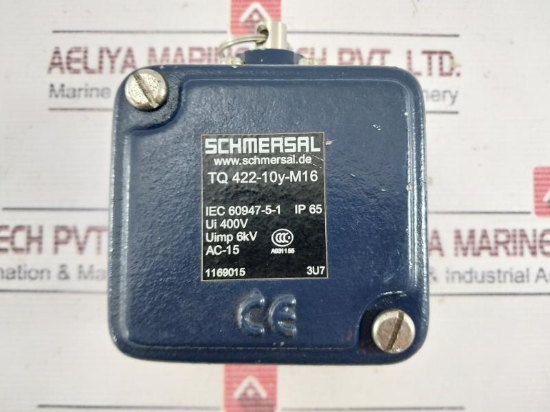 Schmersal Tq 422-10Y-m16 Limit Switch Ip65/Ip67 400V 6Kv Uimp Iec 60947-5-1