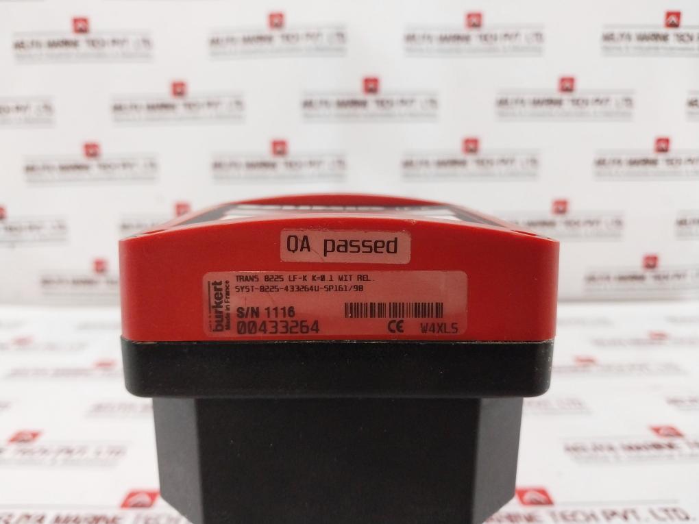 Schmid Lf-k Conductivity Transmitter With Digital Display Trans 00433264