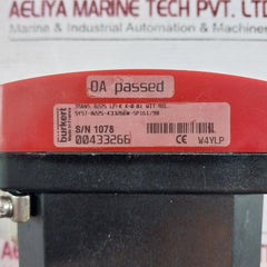 Schmid Lf-k Conductivity Transmitter With Digital Display Trans 8225 00433266