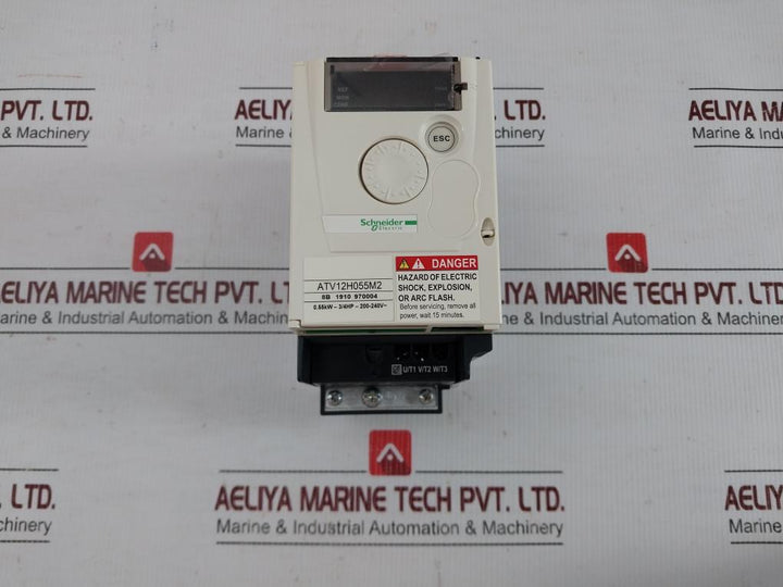 Schneider-Electric-Altivar-Variable-Frequency-Drive-Atv12h055m2-0-55kw-3-4hp-2