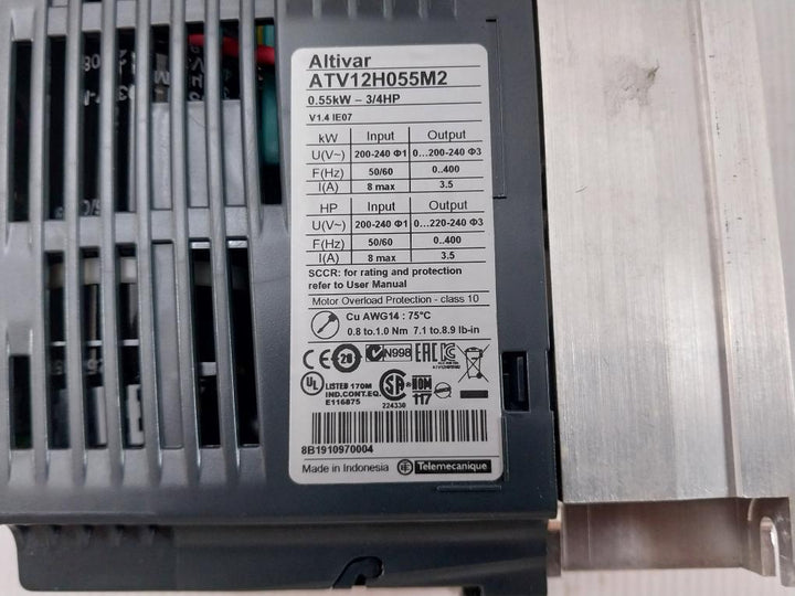 Schneider-Electric-Altivar-Variable-Frequency-Drive-Atv12h055m2-0-55kw-3-4hp-8