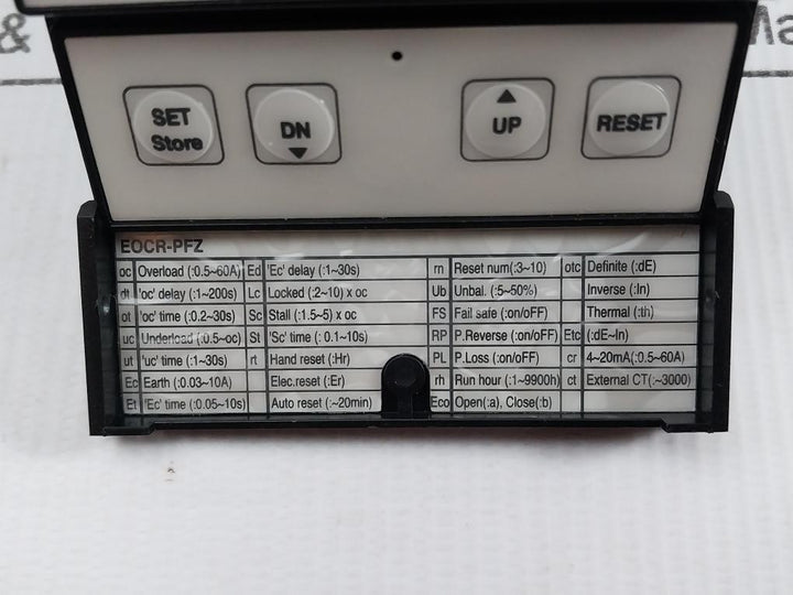 Schneider-Electric-Electronic-Overcurrent-Relay-Eocr-Pfz-10