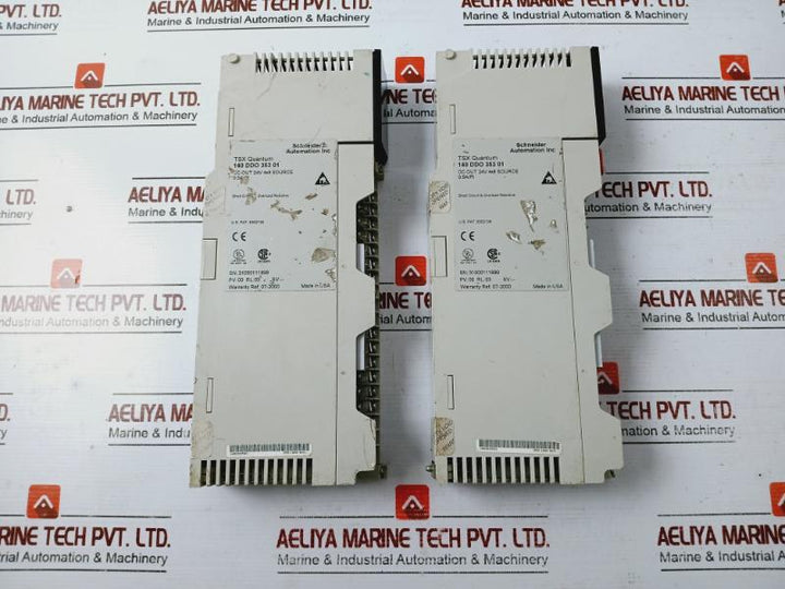 Schneider 140Ddo35301 Tsx Quantum Discrete Output Module 24V 4X8 Source 0.5A/Pt
