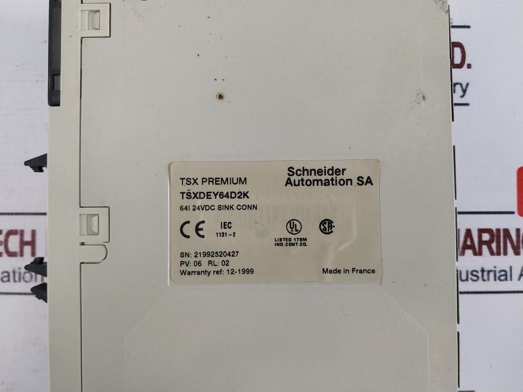 Schneider Automation Tsx Psy5520 Power Supply For Modicon Tsx Premium