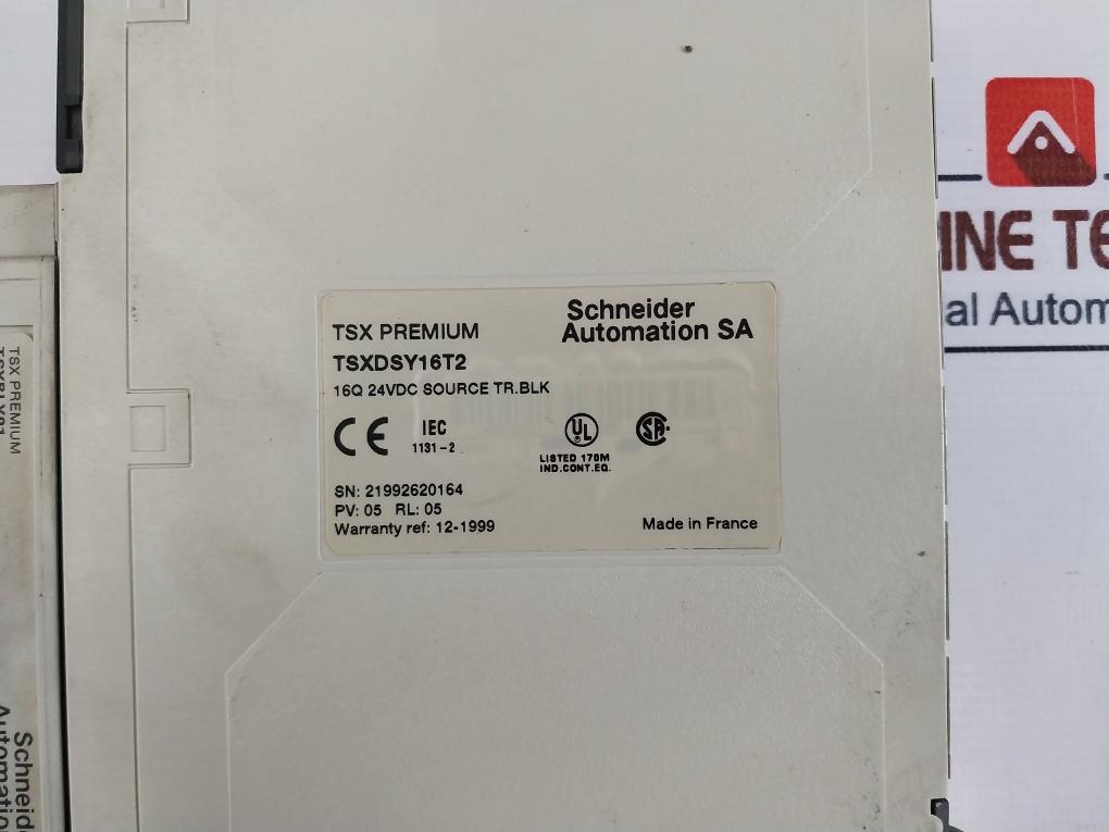 Schneider Automation Tsx Psy5520 Power Supply For Modicon Tsx Premium