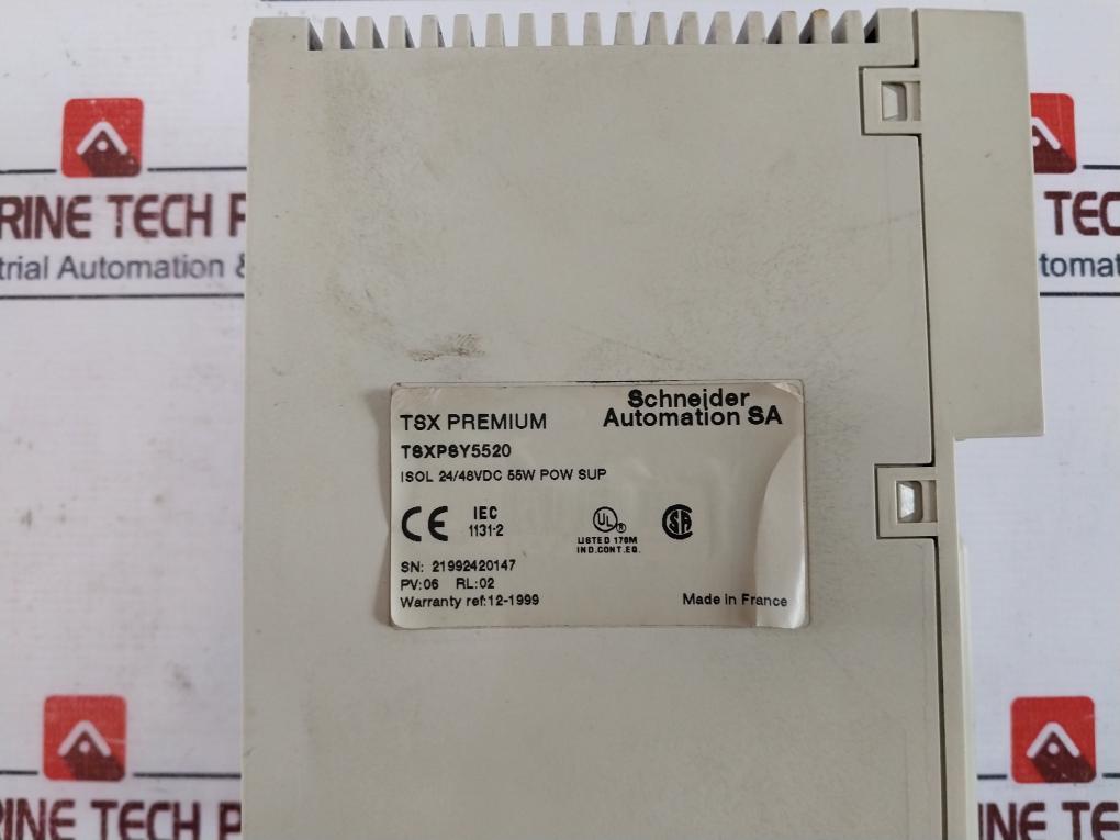 Schneider Automation Tsx Psy5520 Power Supply For Modicon Tsx Premium