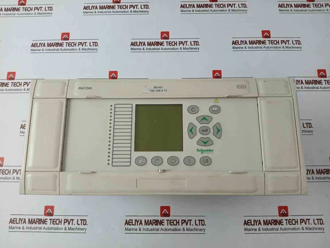 Schneider C264M11M691001360400A001111N10 Micom Protection Relay Display 220V Dc