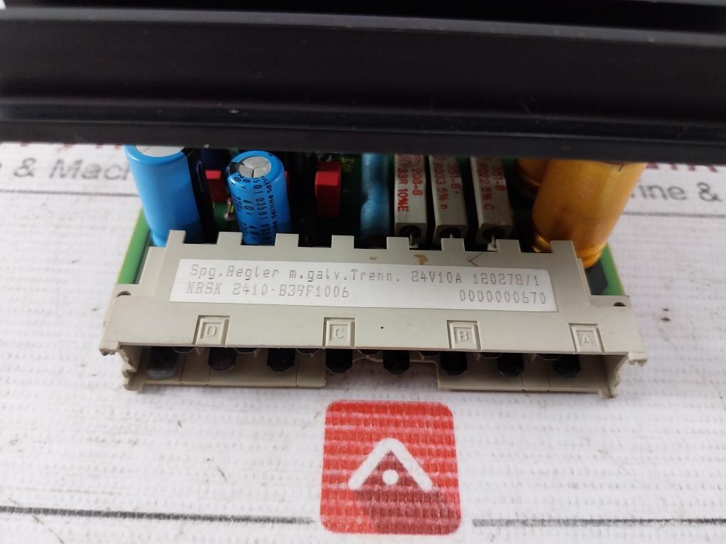 Schneider E-technik Nrsk 2410-b39F1006 Power Supply Module 0000000670 24V 10A 