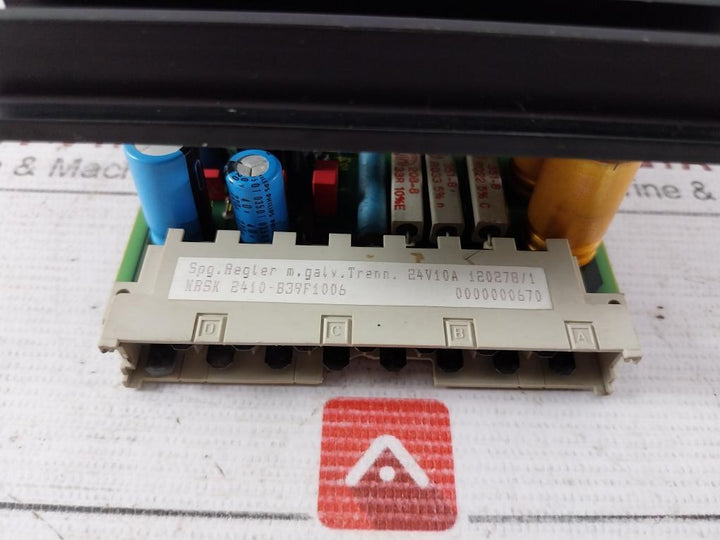 Schneider E-technik Nrsk 2410-b39F1006 Power Supply Module 0000000670 24V 10A&nbsp;