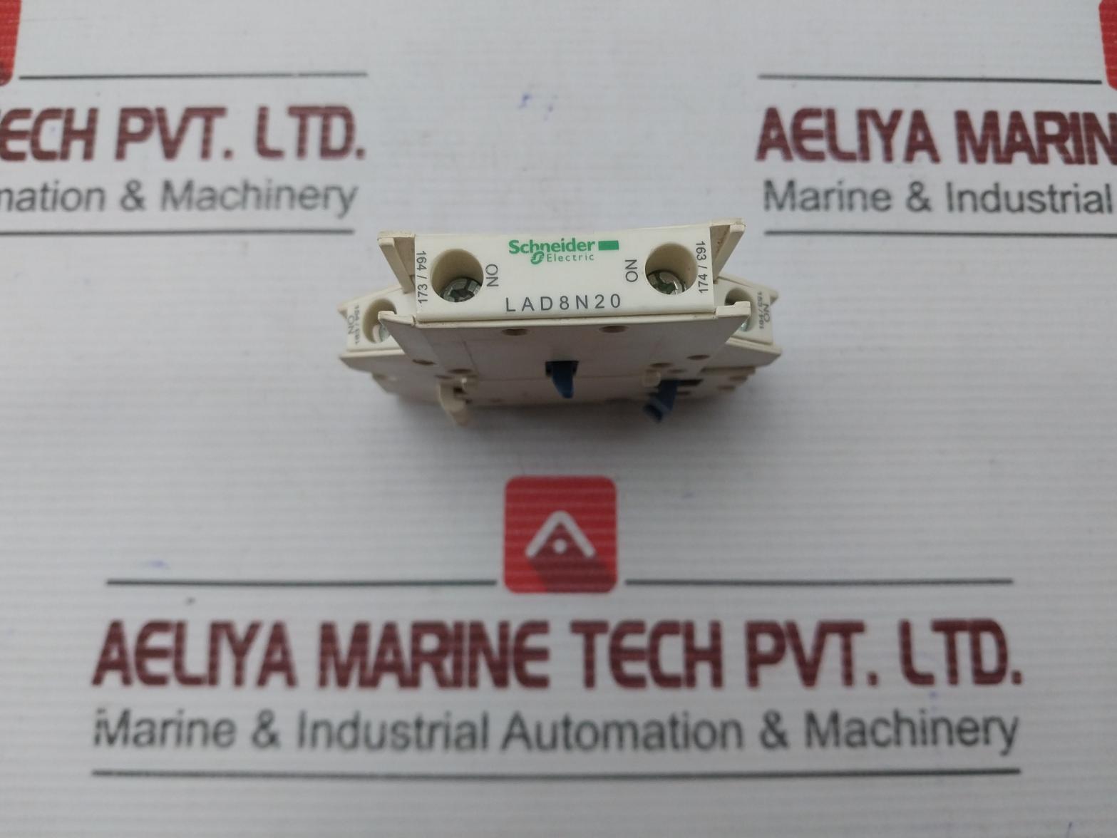 Schneider Electric 10A 690V Auxiliary Contact Block Lad8N20