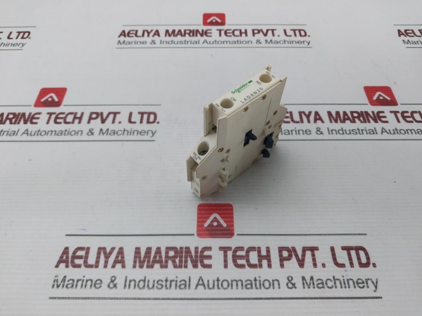 Schneider Electric 10A 690V Auxiliary Contact Block Lad8N20