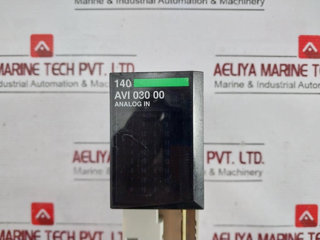 Schneider Electric 140Avi03000 Analog Input Module 8Ch Bipolar Iec 61131-2