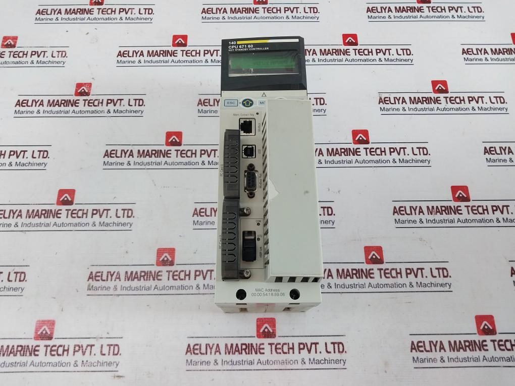 Schneider Electric 140Cpu67160 Unity Hot Standby Controller Pv 22