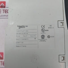 Schneider Electric 140Cpu67160 Unity Hot Standby Controller Pv 22