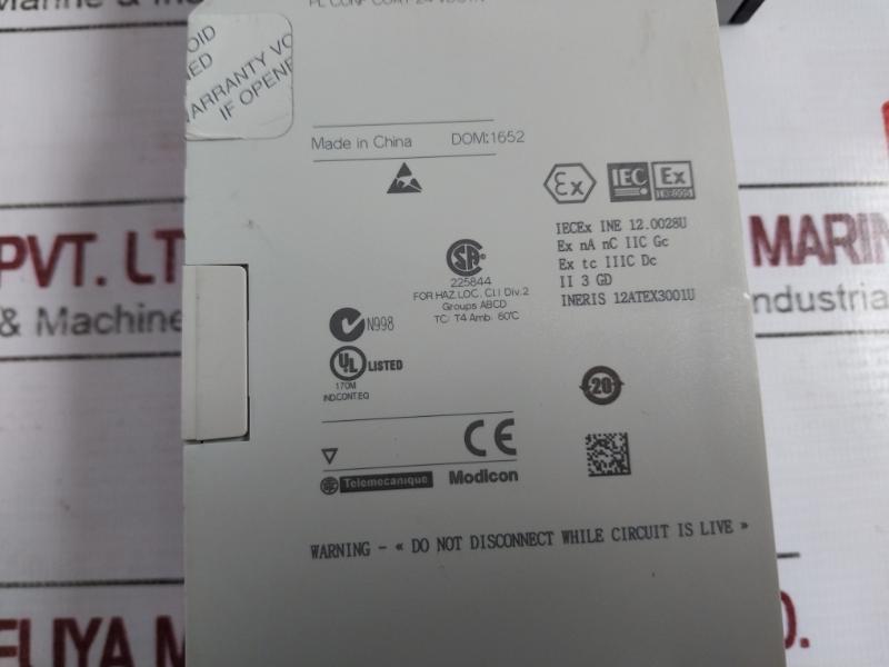 Schneider Electric 140Ddi35300C Discrete Input Module Modicon Quantum 24Vdc