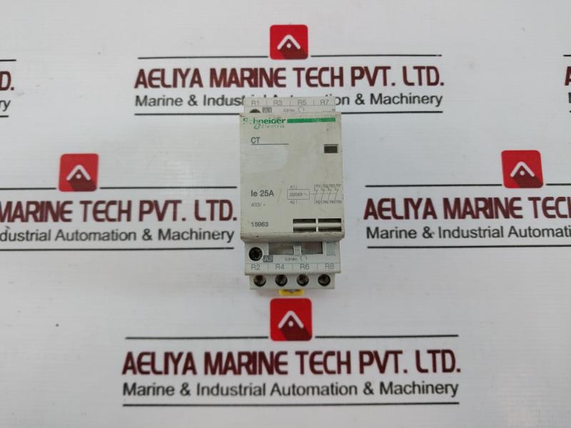 Schneider Electric 15963 Contactor 25a 220/240v Ac