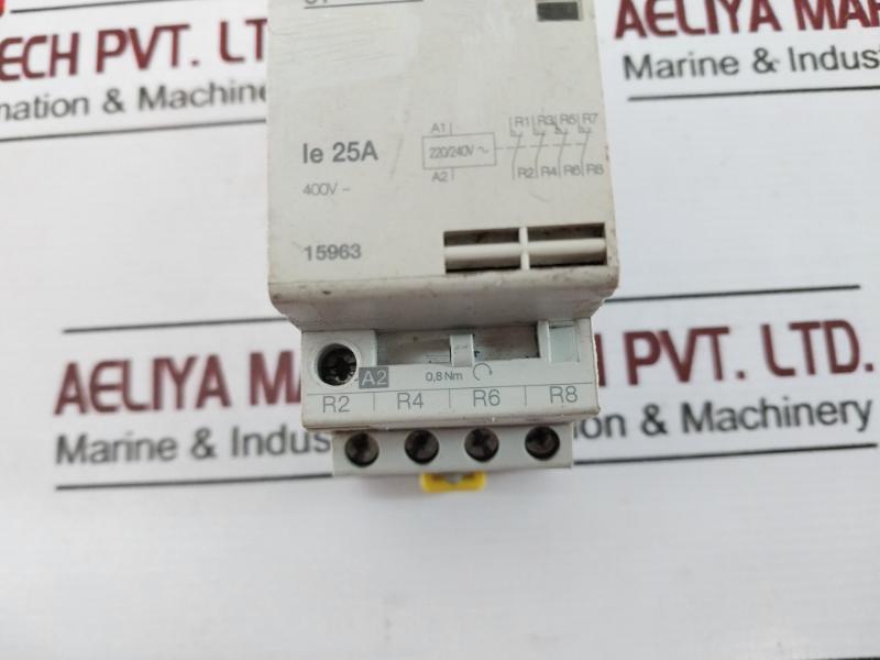 Schneider Electric 15963 Contactor 25a 220/240v Ac