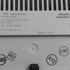 Schneider Electric 170Aai03000 Square D Distributed Analog Input Module 8Ch