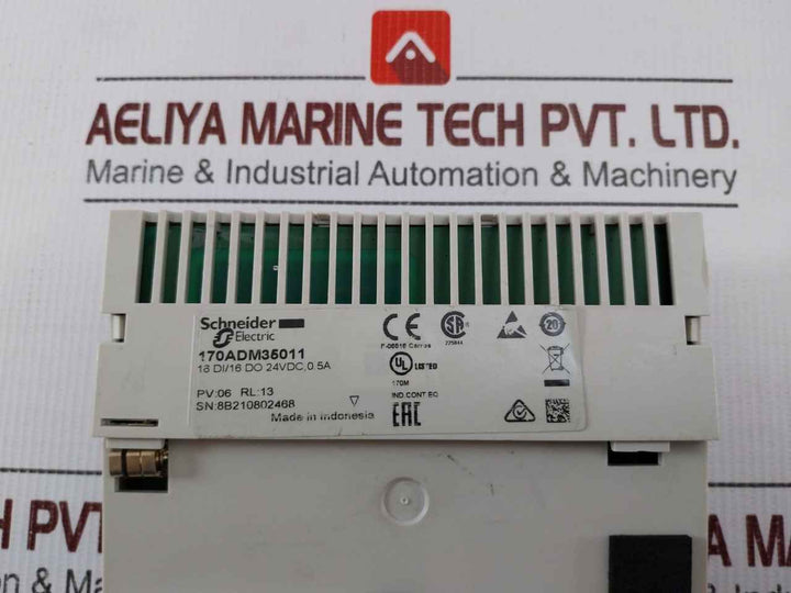 Schneider Electric 170Adm35011 Discrete I/O Module Modicon Momentum 24Vdc, 0.5A