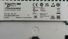 Schneider Electric 170Ado34000 Discrete Output Module Modicon Momentum 24Dc, 0.5
