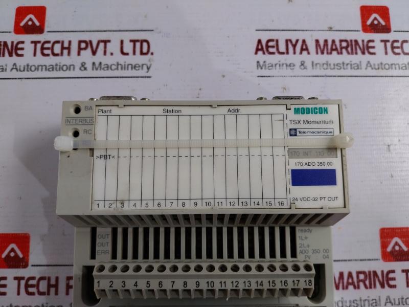 Schneider Electric 170Ado35000 Discrete Output Module Modicon Momentum