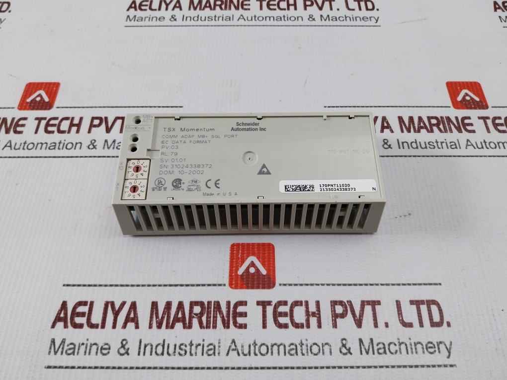 Schneider Electric 170Pnt11020 Modbus Plus Communication Adaptor Firmware