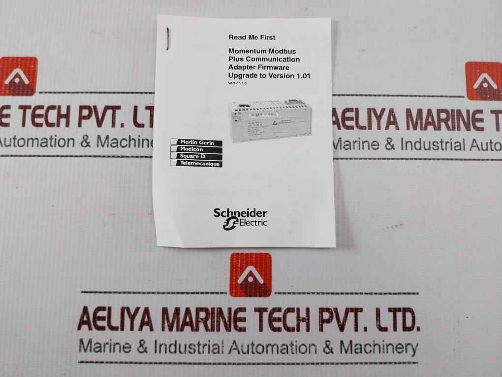 Schneider Electric 170Pnt11020 Modbus Plus Communication Adaptor Firmware