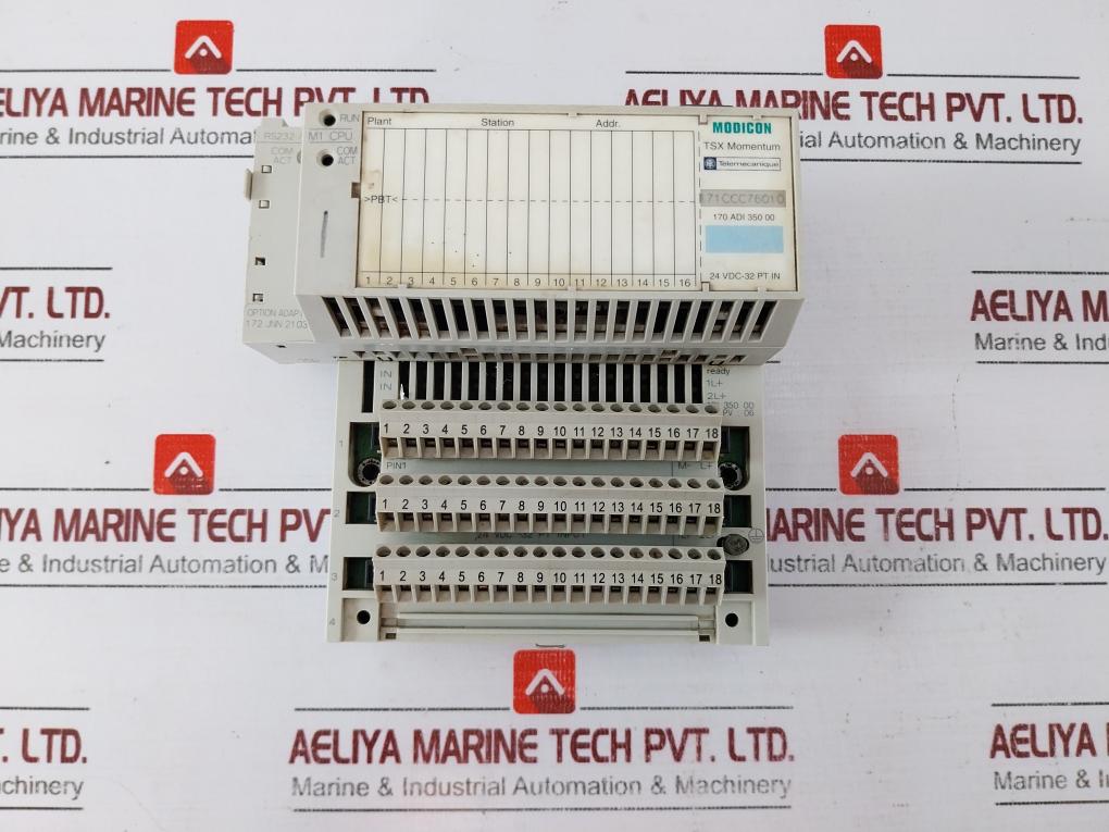 Schneider Electric 170adi35000 Plc Module Adapter 24vdc