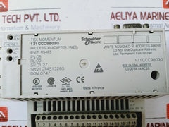 Schneider Electric 171Ccc98030 Processor Adapter 1 Meg, Enet, Rs485 170Adm35010