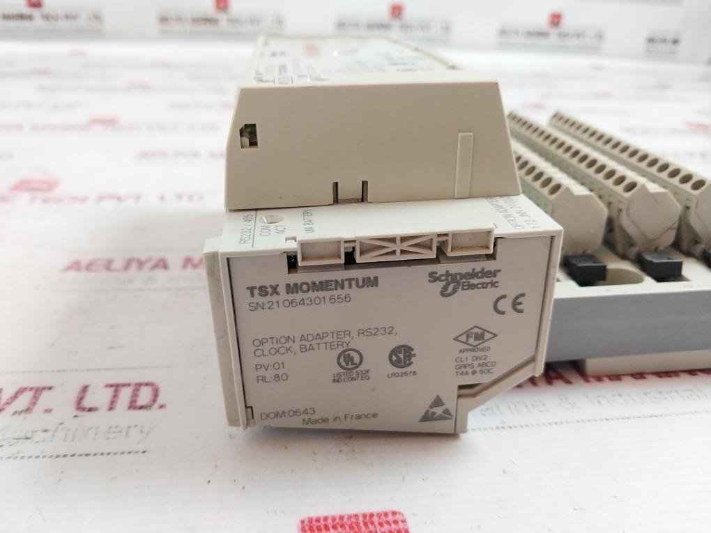 Schneider Electric 171ccs76000 Processor Adapter 256k 172jnn21032