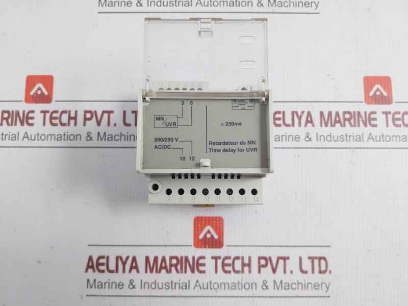 Schneider Electric 200/250V Time Delay Relay For Uvr 33685