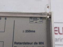 Schneider Electric 200/250V Time Delay Relay For Uvr 33685