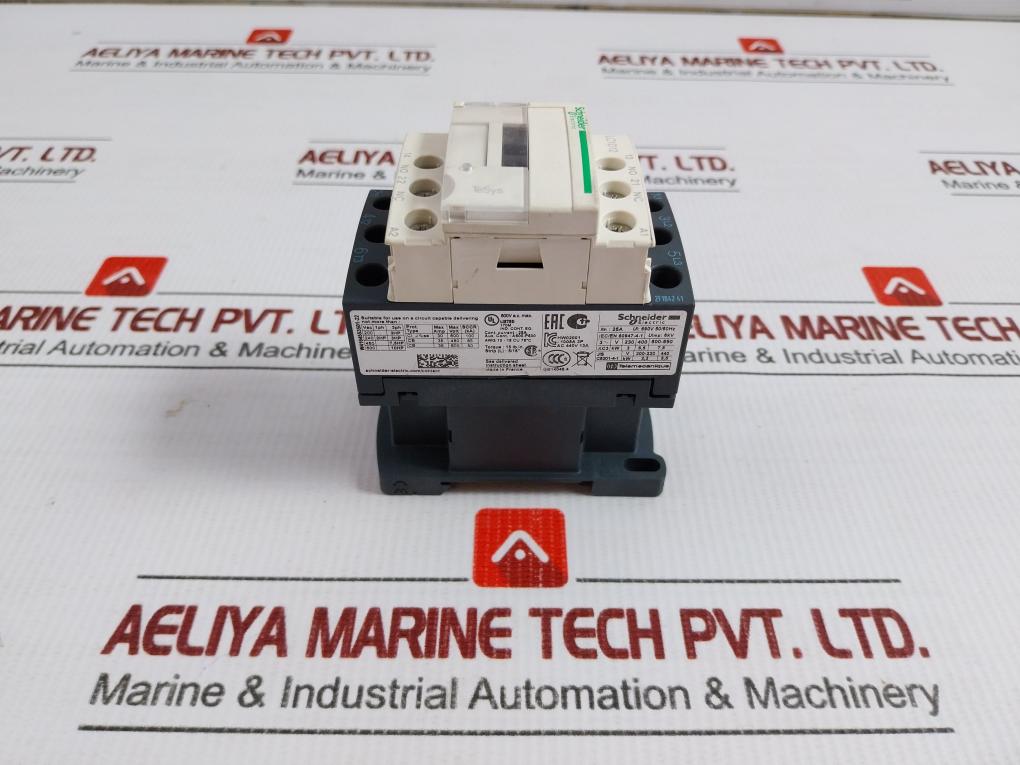 Schneider Electric 220V 50/60Hz Power Contactor Lc1D12