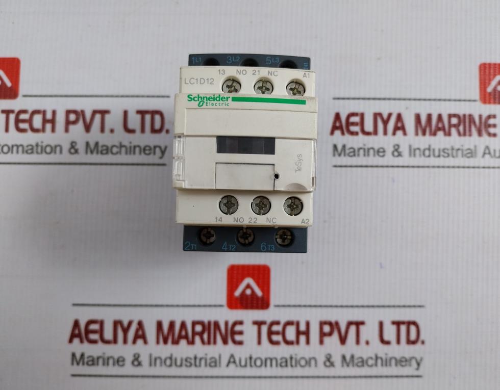 Schneider Electric 220V 50/60Hz Power Contactor Lc1D12