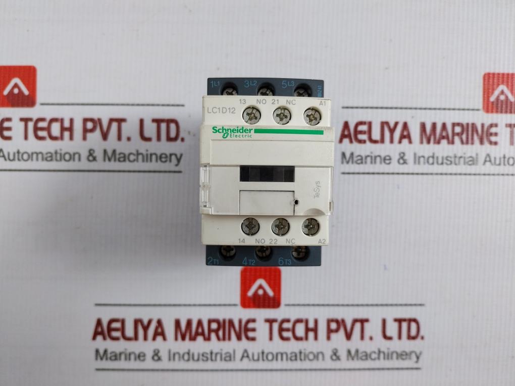 Schneider Electric 220V 50/60Hz Power Contactor Lc1D12