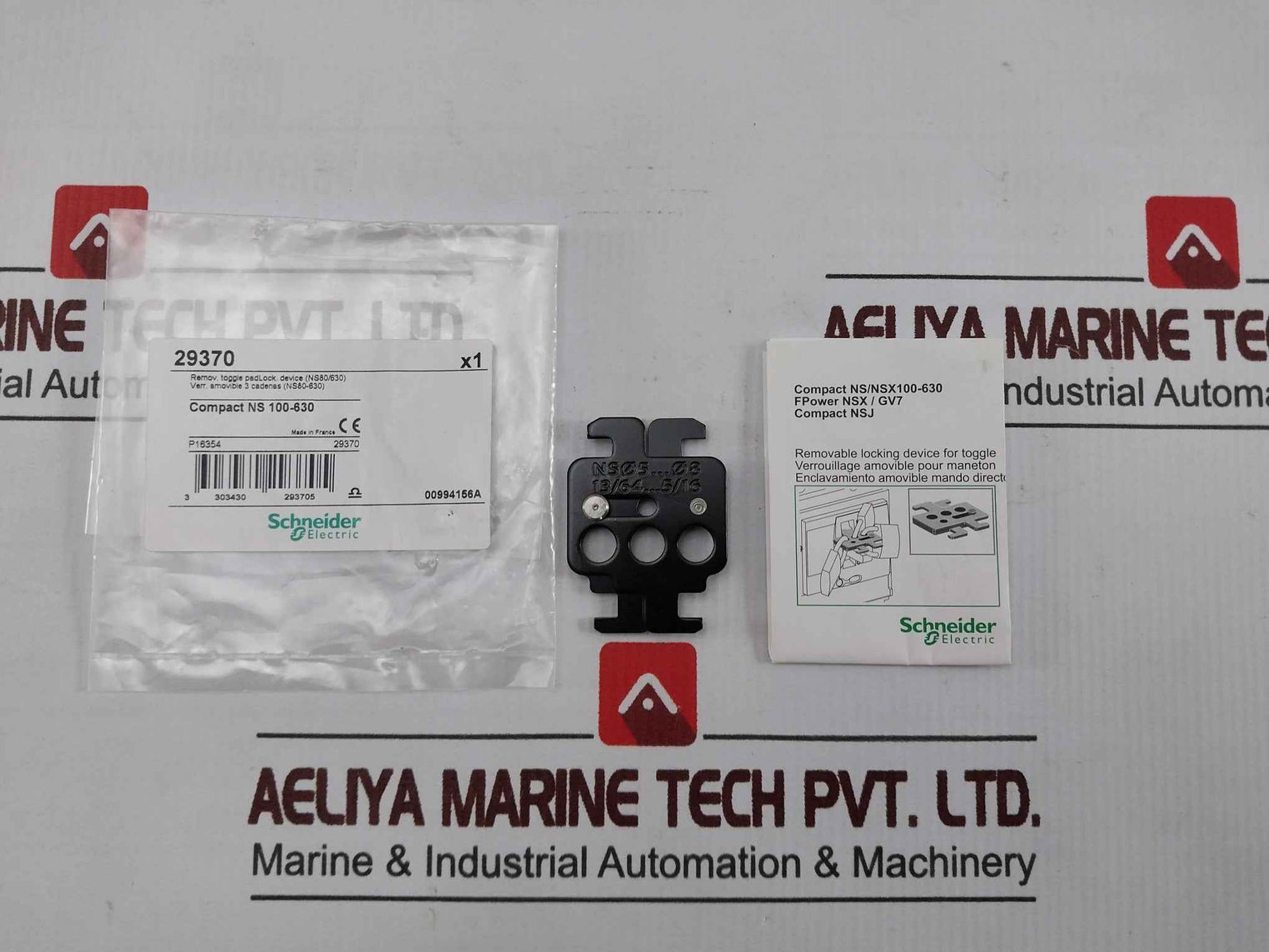 Schneider Electric 29370 Removable Lock - For Circuit Breaker And Switch